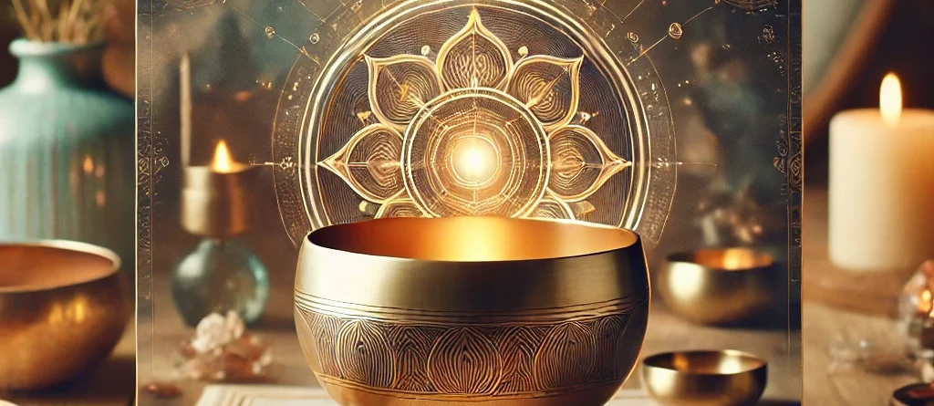 Brass Tibetan Chakra Singing Bowl