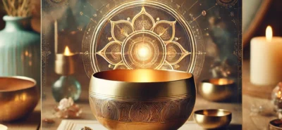 Brass Tibetan Chakra Singing Bowl